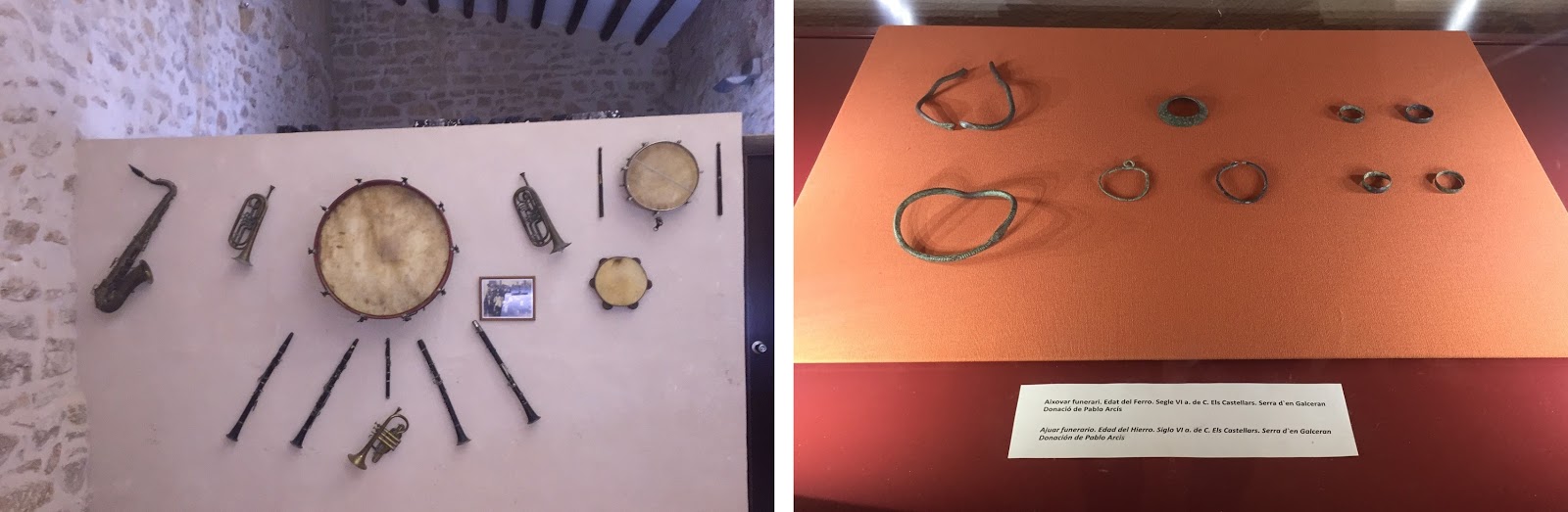 ajuar e instrumentos