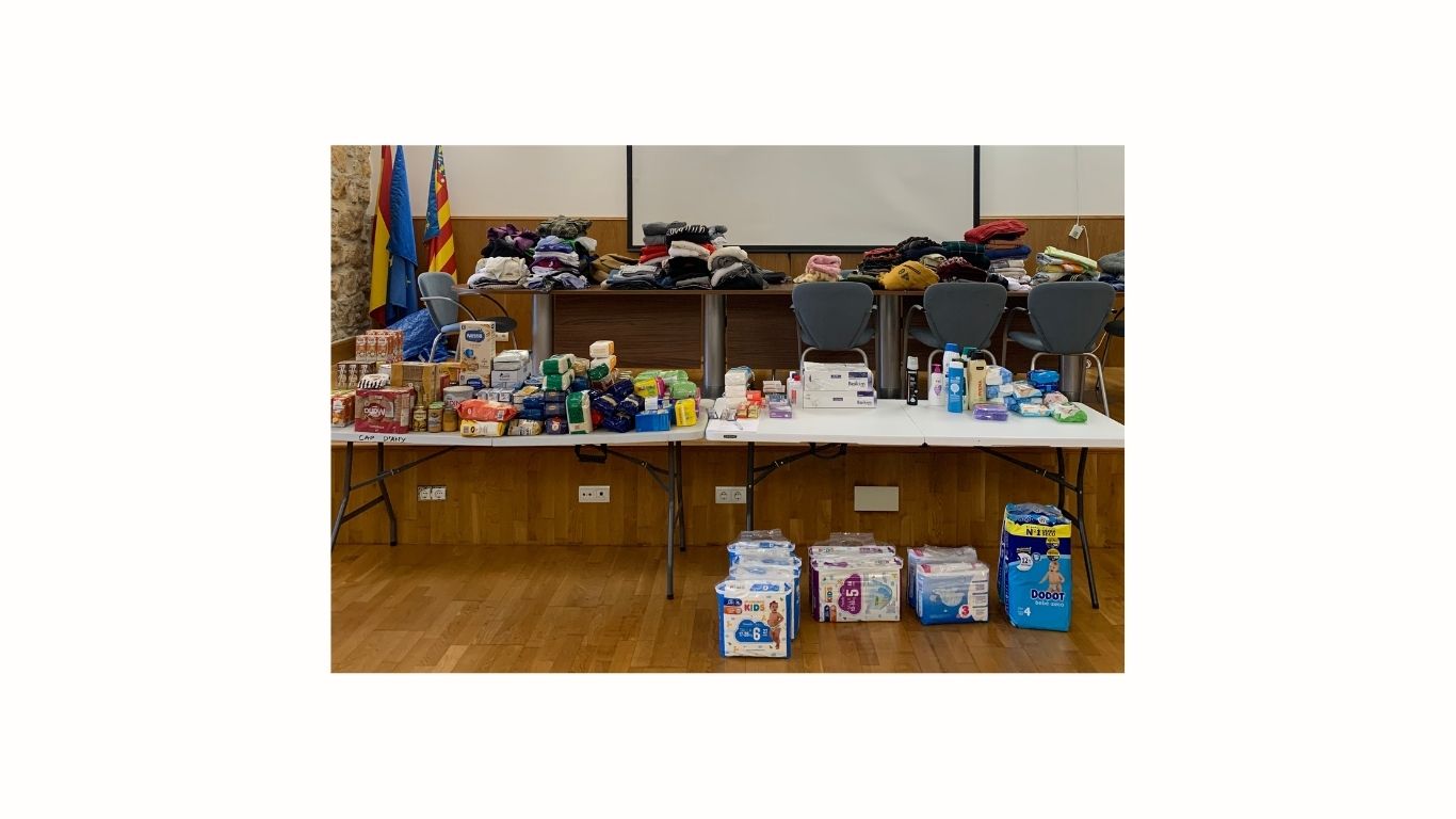 Solidaridad con Ucrania en Sierra Engarcerán
