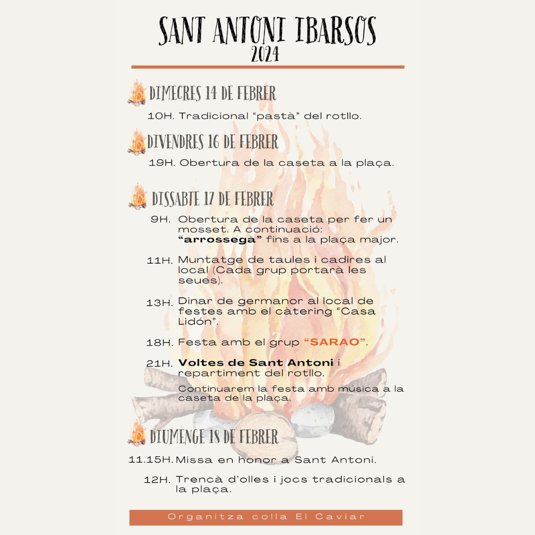 Fiestas en honor a San Antonio 2024 - Ibarsos