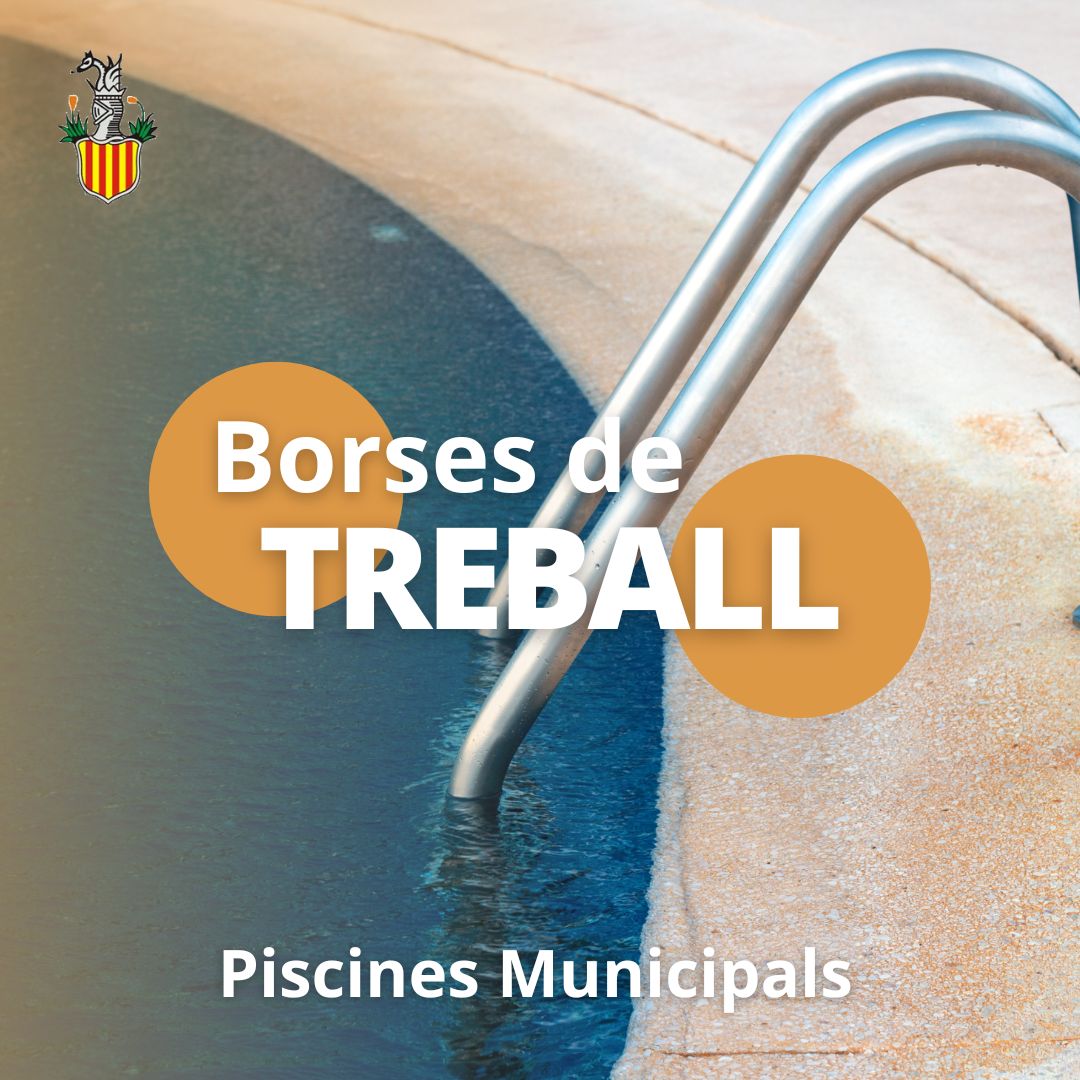Convocatoria bolsa de empleo para las piscinas municipales (Peón de servicios múltiples y Socorristas)